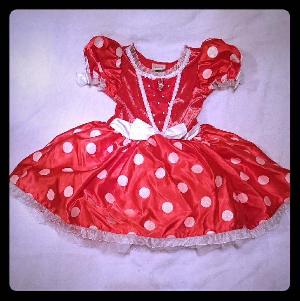 Kids Disney Minnie Mouse dress w/ precious tulle +